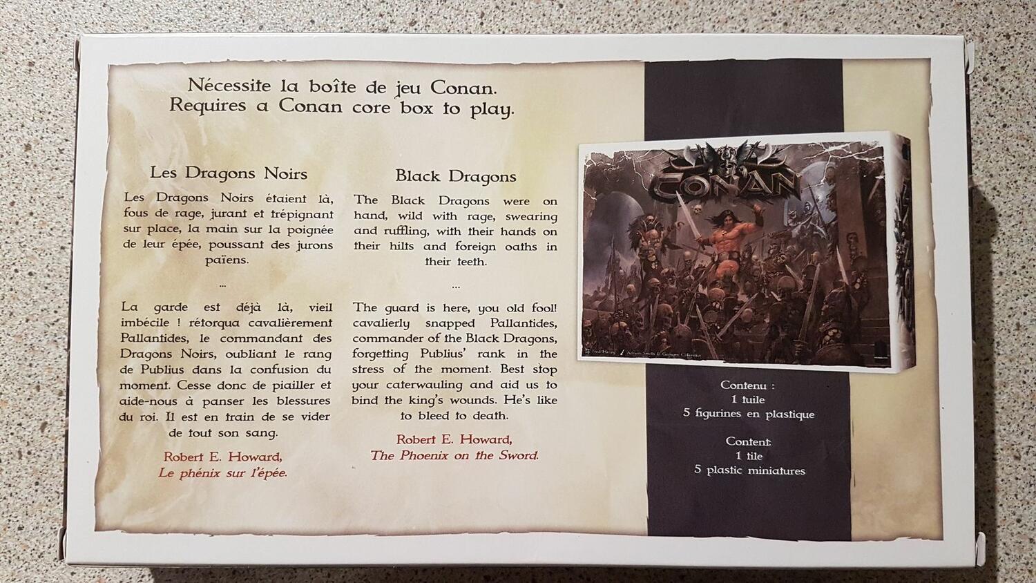 Conan: Les Dragons Noirs Back