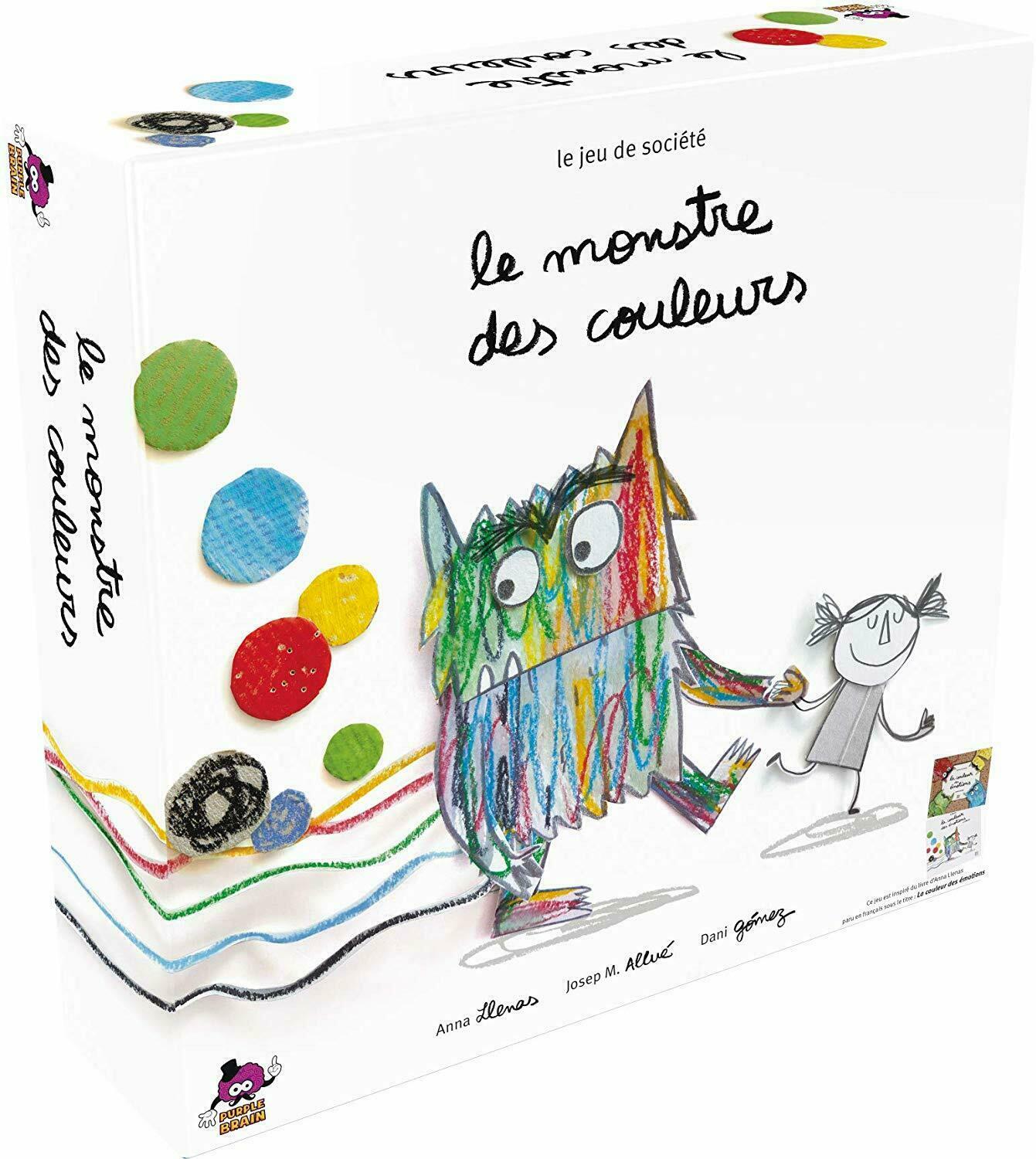 Le Monstre des Couleurs Cover 3d