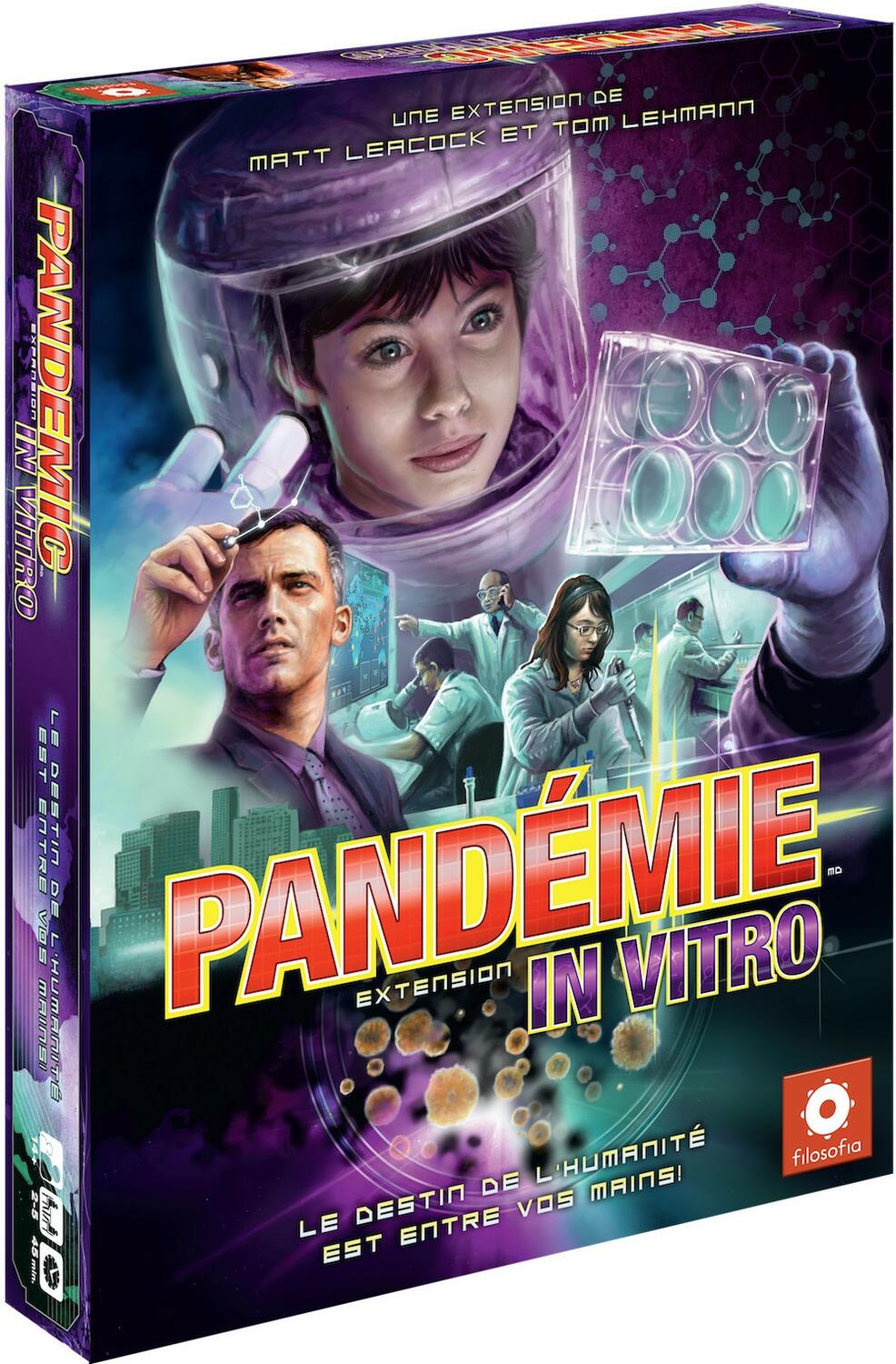 Pandémie: In Vitro Cover 3d