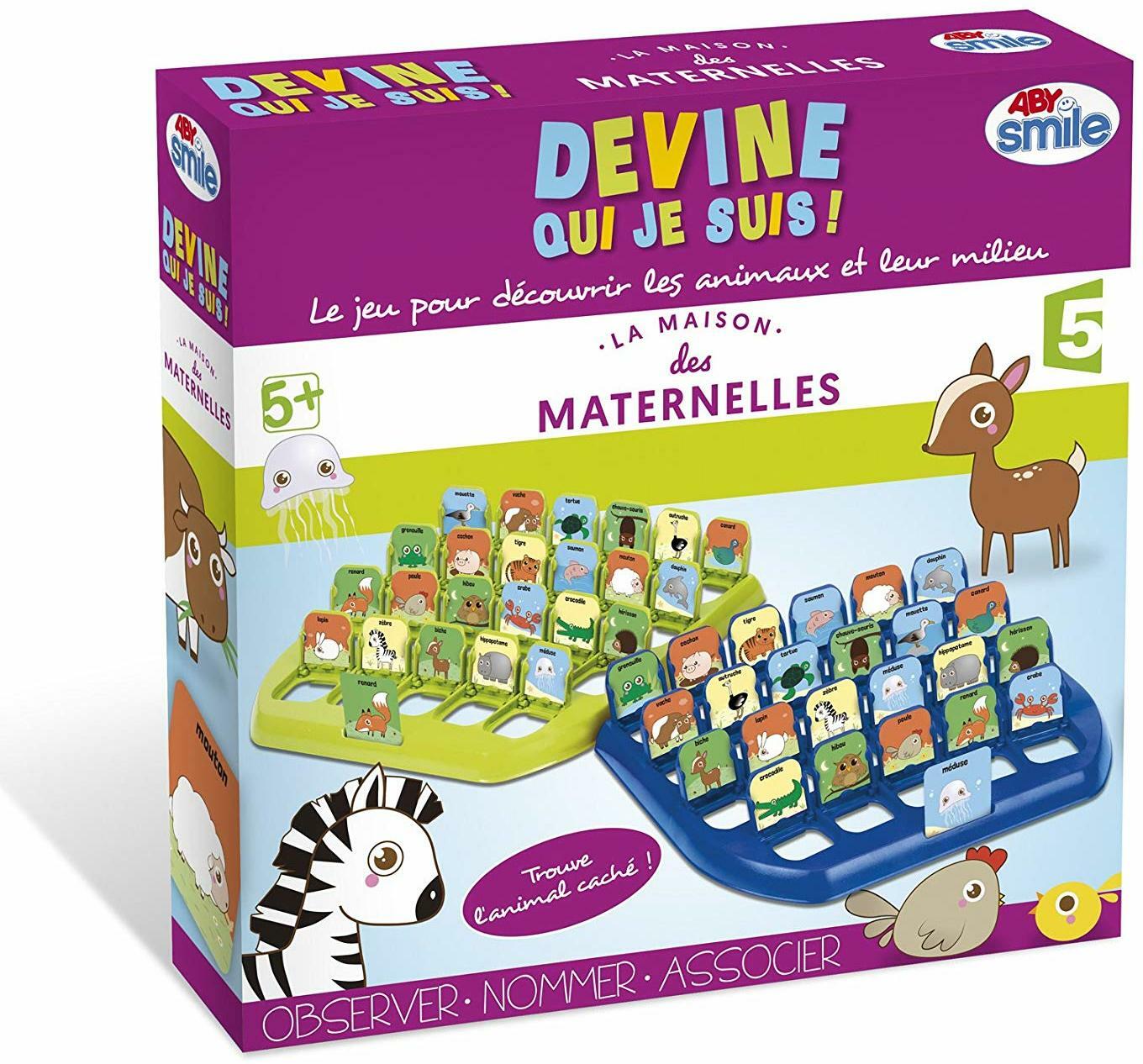 Devine Qui je Suis ! La Maison des Maternelles Cover 3d
