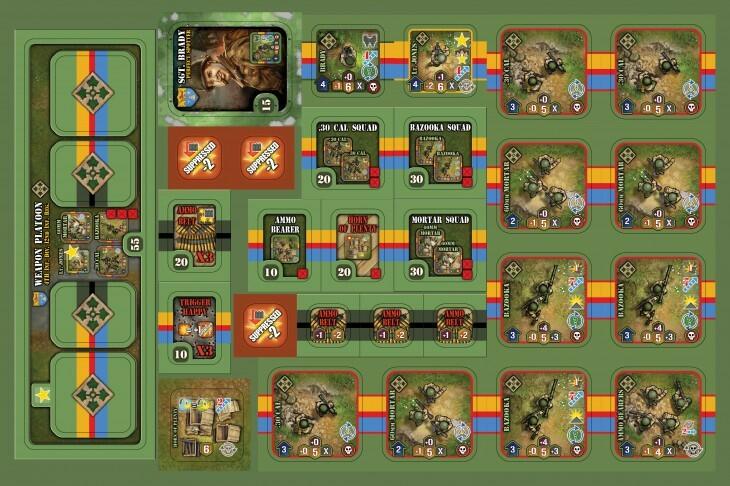 Heroes of Normandie: US Army Box Tuiles