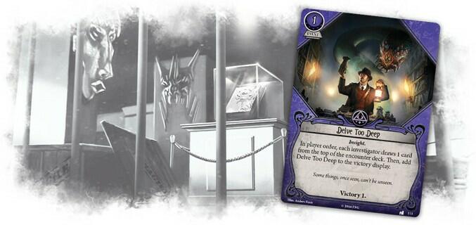 Horreur à Arkham: Le Jeu de Cartes - Le Musée Miskatonic Carte