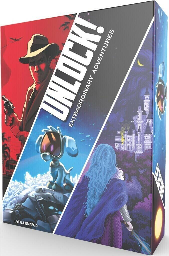 Unlock ! Extraordinary Adventures Cover 3d