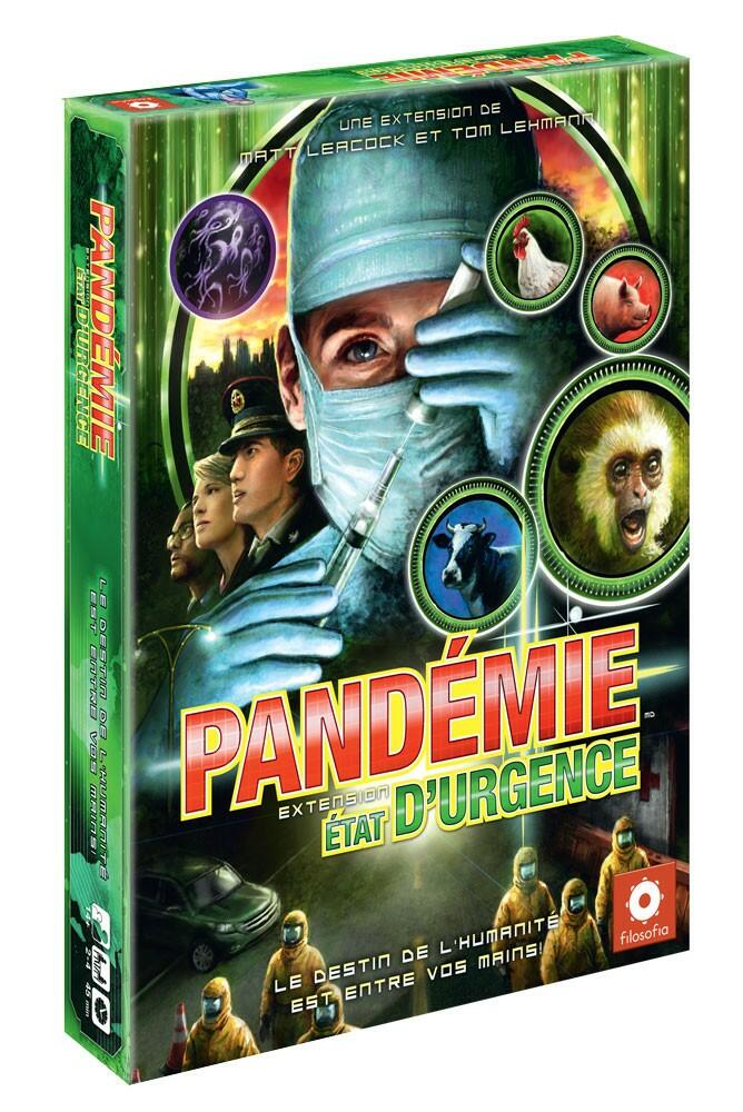 Pandémie: État D'urgence Cover 3d