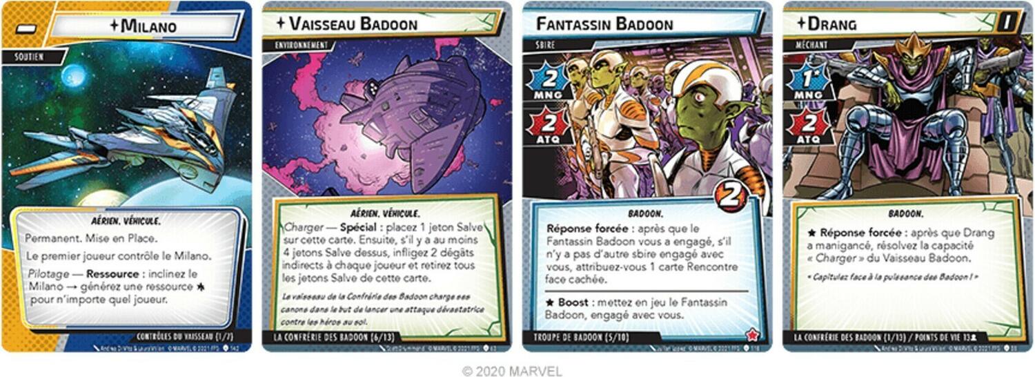 Marvel Champions: Le Jeu de Cartes - Convoitise Galactique Cartes