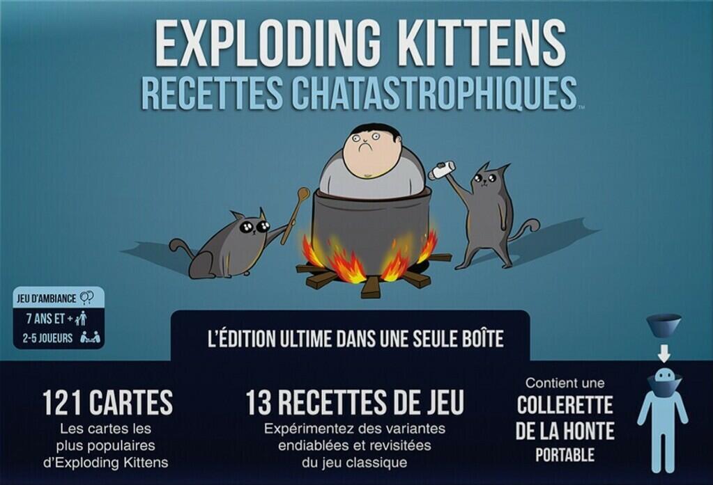Exploding Kittens: Recettes Chatastrophiques Cover