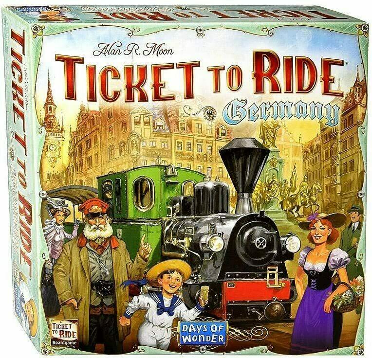 Ticket to Ride: Germany Cover 3d
