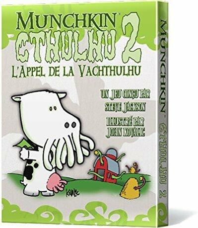 Munchkin: Cthulhu 2 - L'Appel de la Vachthulhu Cover 3d