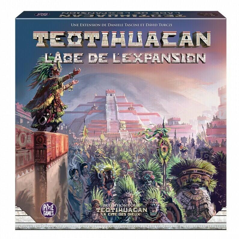 Teotihuacan: La Cité des Dieux - L'Âge de l'Expansion Cover 3d