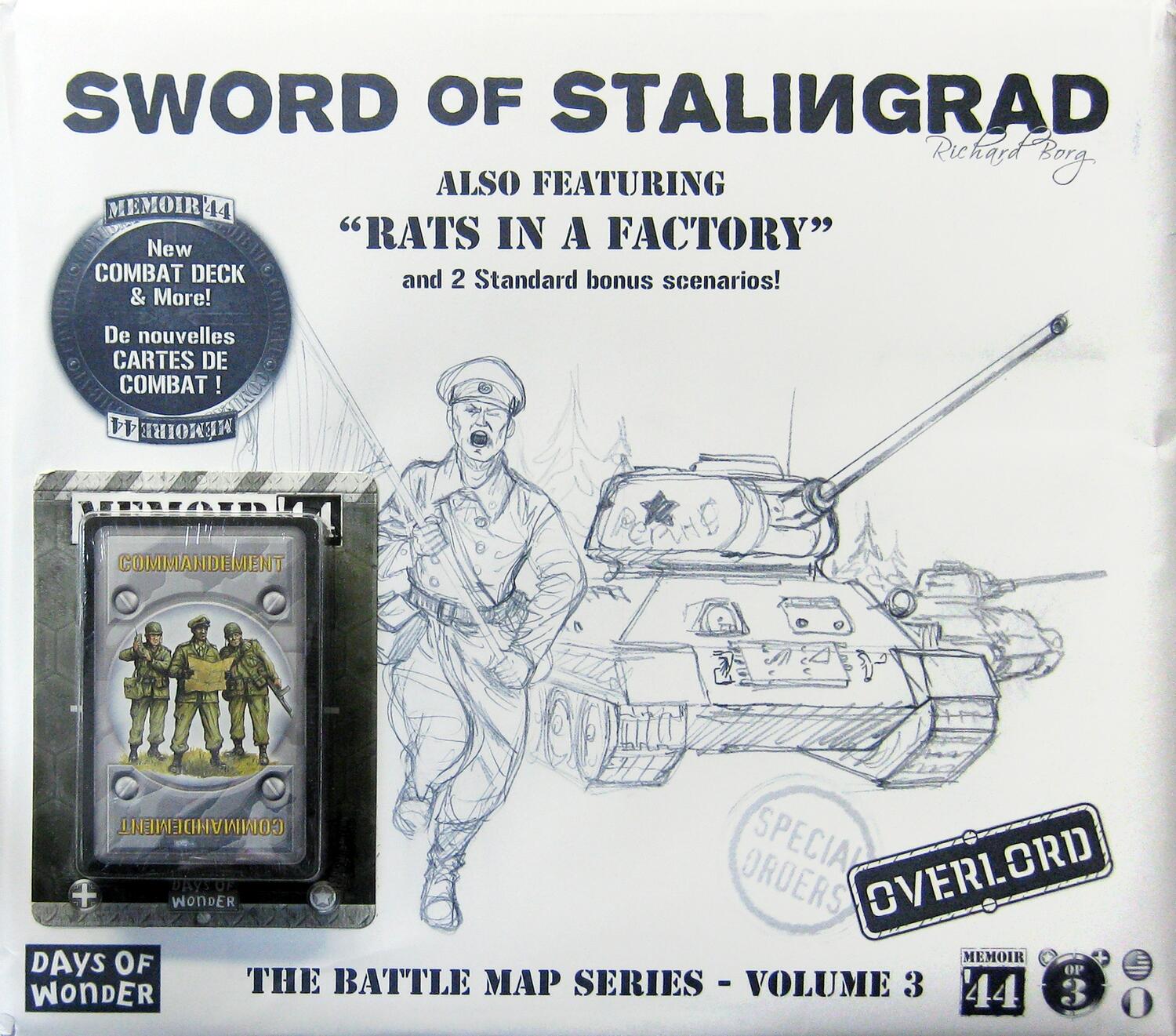 Mémoire 44: The Battle Map 3 - Sword of Stalingrad Cover
