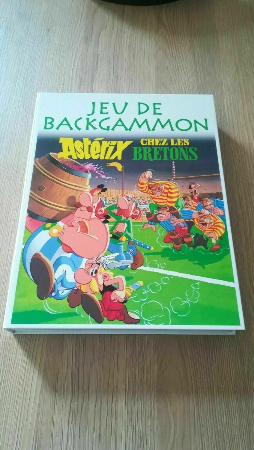 Jeu de Backgammon: Astérix chez les Bretons Cover 3d