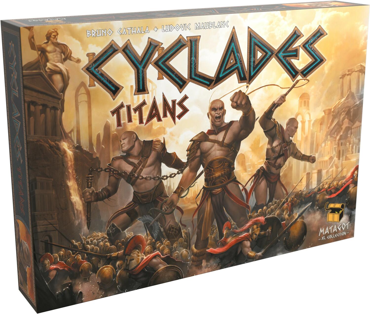 Cyclades: Titans Cover 3d
