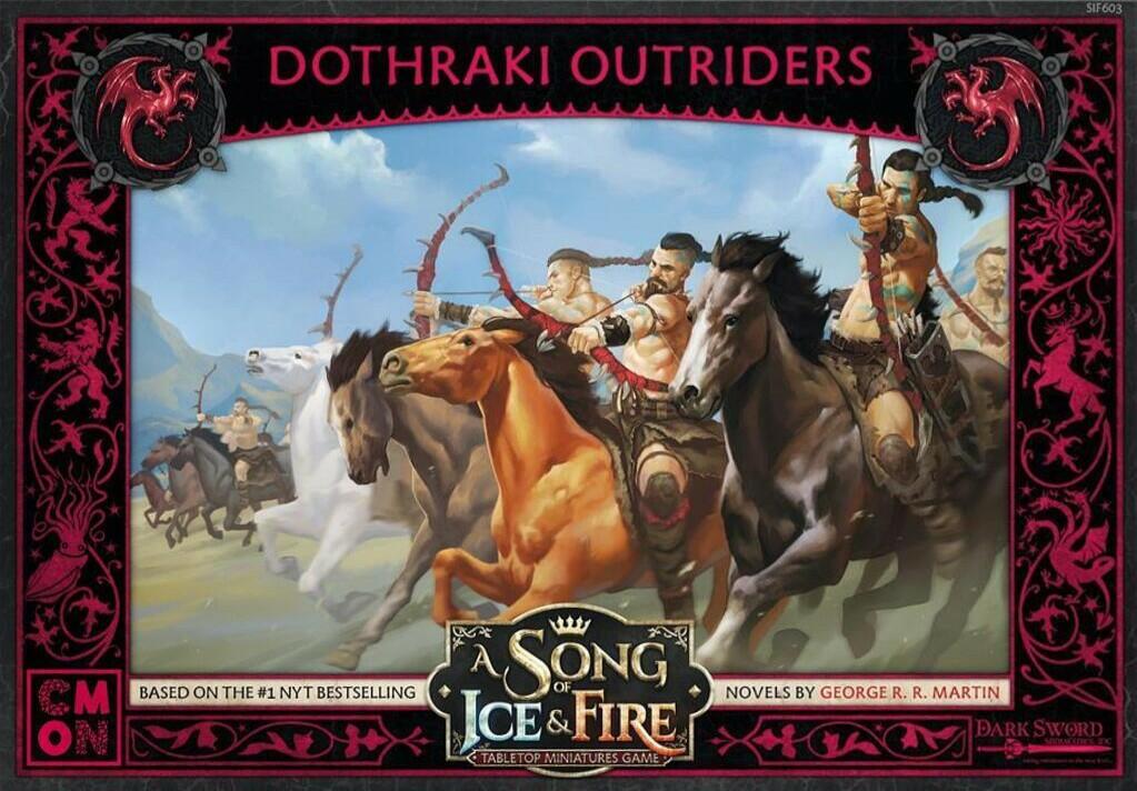 Le Trône de Fer: Le Jeu de Figurines - Cavaliers Dothraki Cover