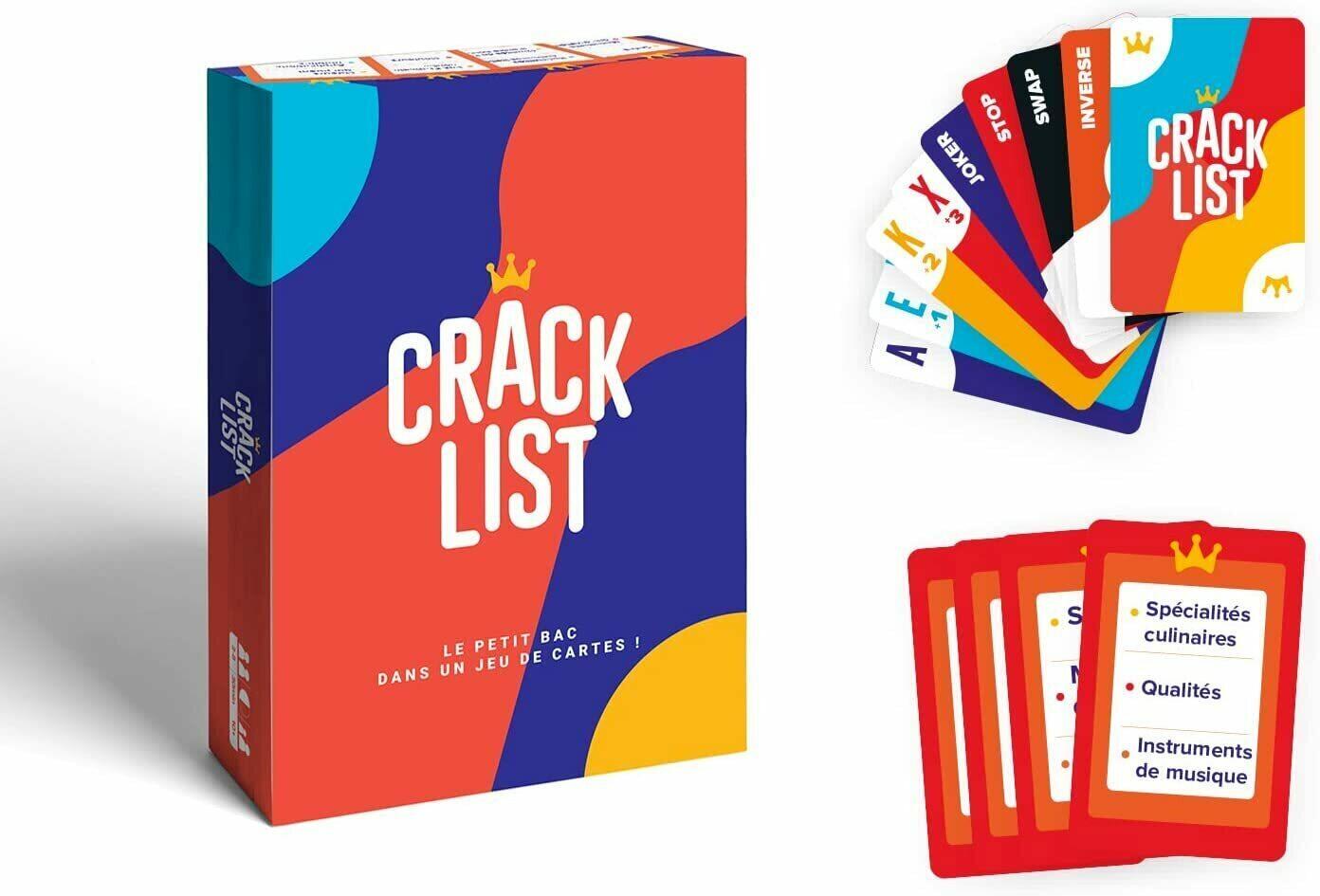 Crack List (2022) - Ambient Games - 1jour-1jeu.com