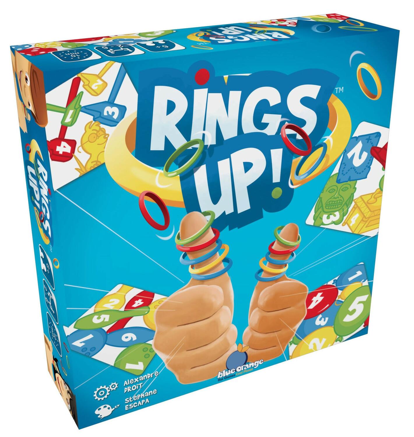 Rings Up ! Cover 3d