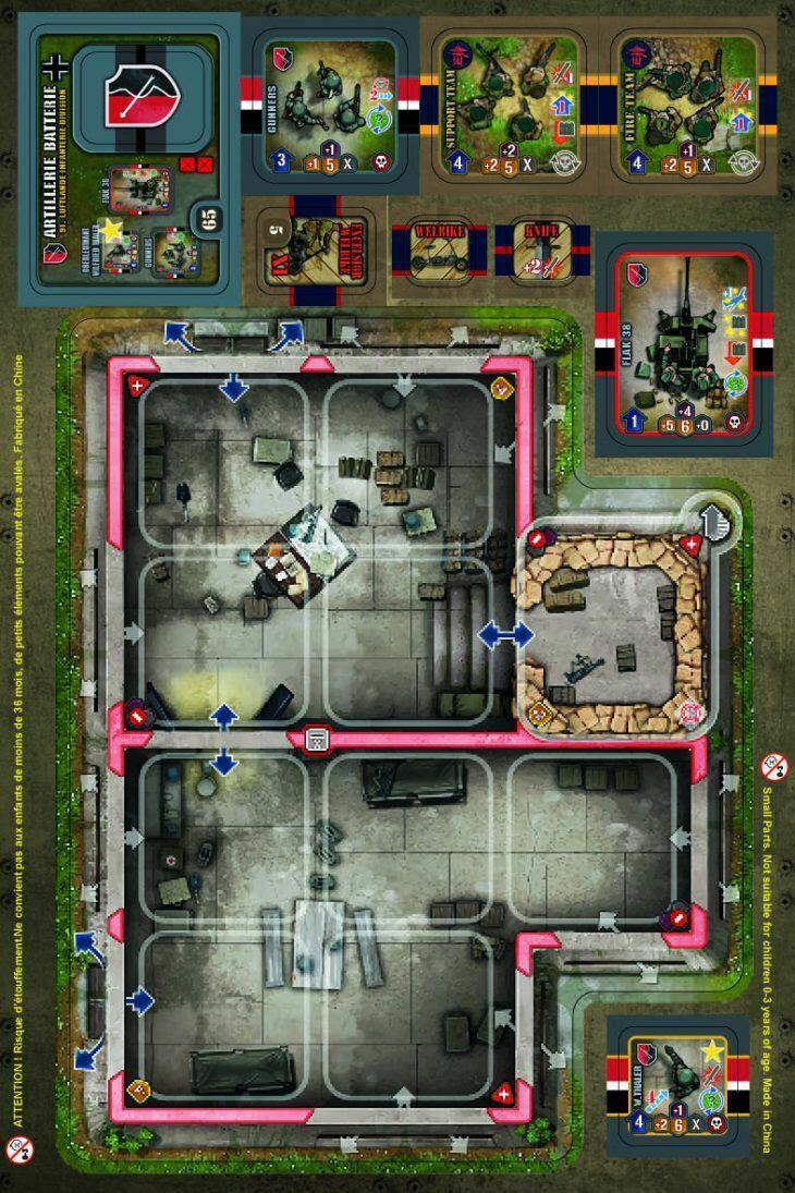 Heroes of Normandie: Gazette #7 Tuiles