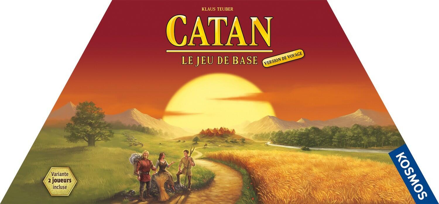 Catan: Le Jeu de Base - Version de Voyage Cover