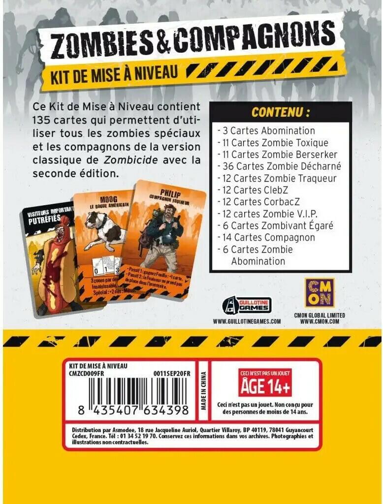 Zombicide: 2nd Édition - Kit de Mise à Jour Back