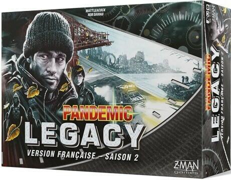 Pandemic Legacy: Saison 2 (Noir) Cover 3d