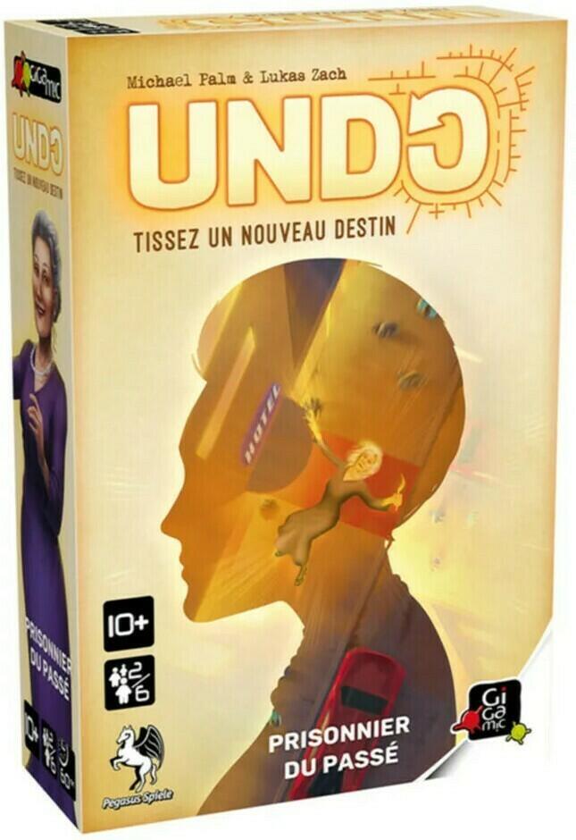 Undo: Prisonnier du Passé Cover 3d
