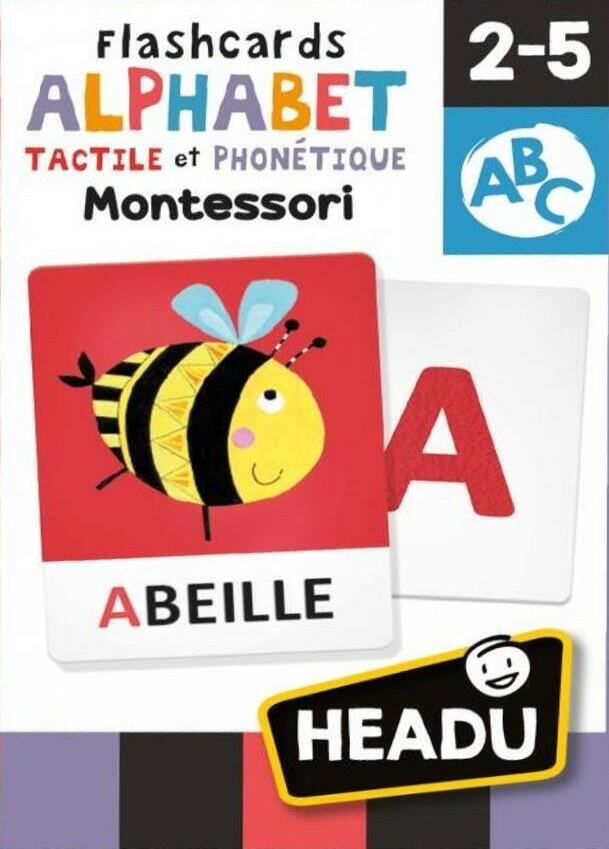 Alphabet Tactile et Phonétique: Montessori Cover