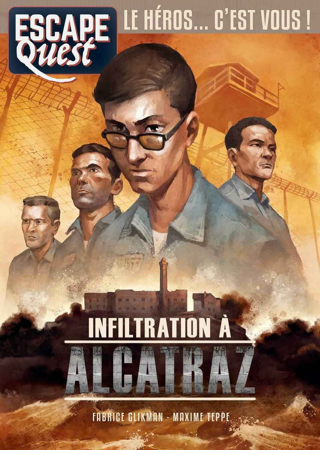 Escape Quest: Infiltration à Alcatraz Cover