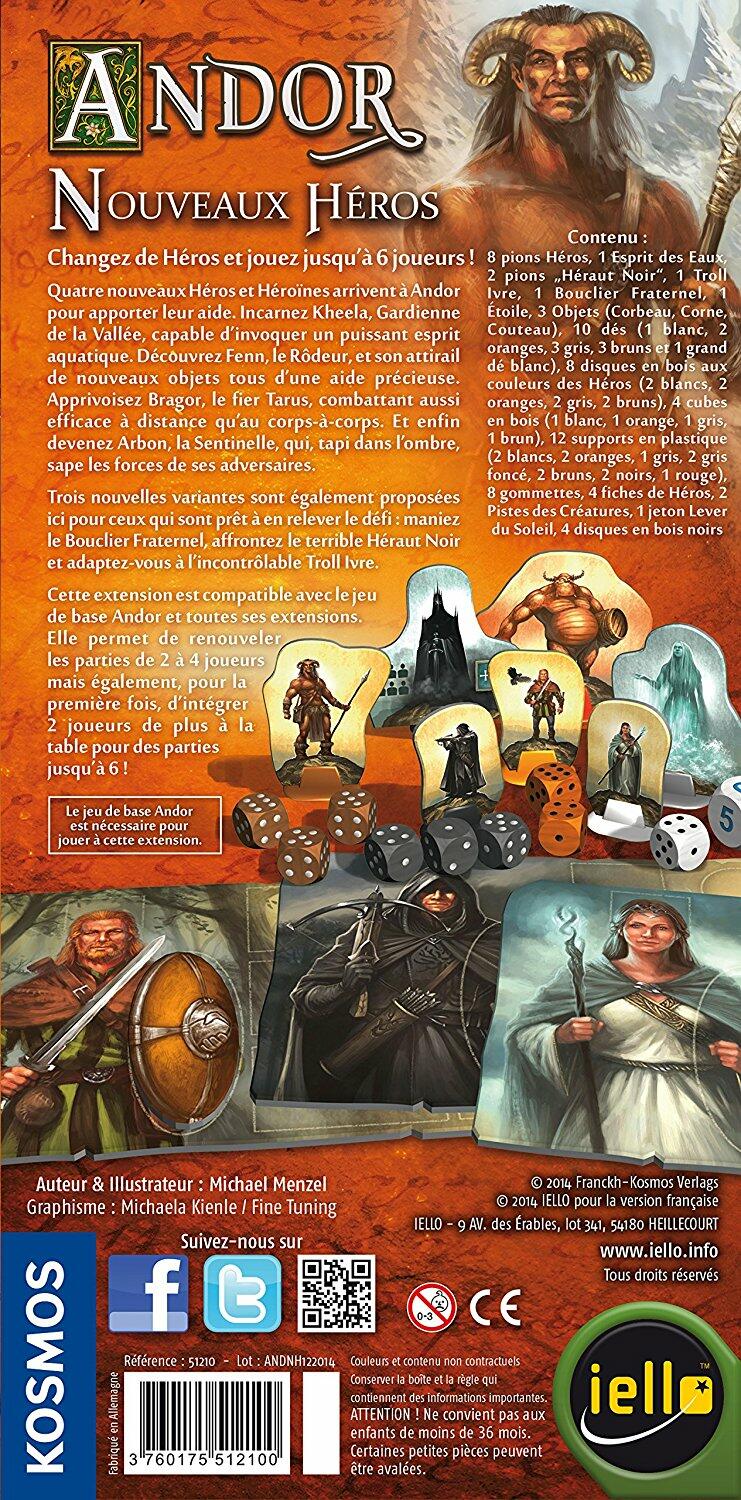 Andor: Nouveaux Héros Back