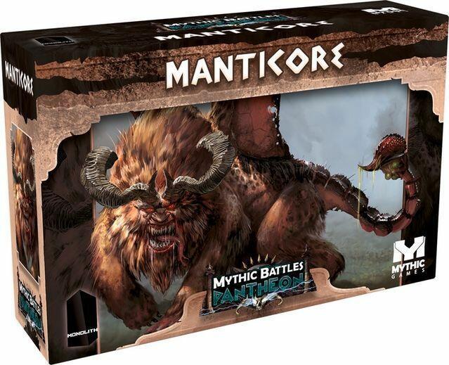 Mythic Battles: Pantheon - Manticore Cover 3d