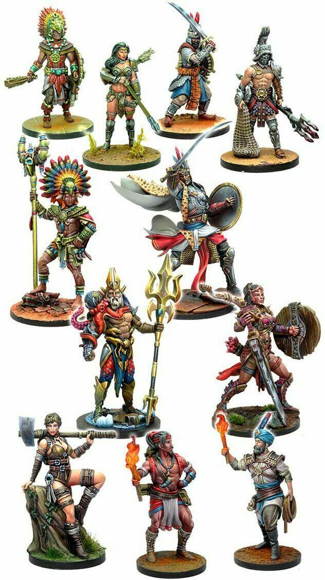 Monumental: The Lost Kingdoms Figurines