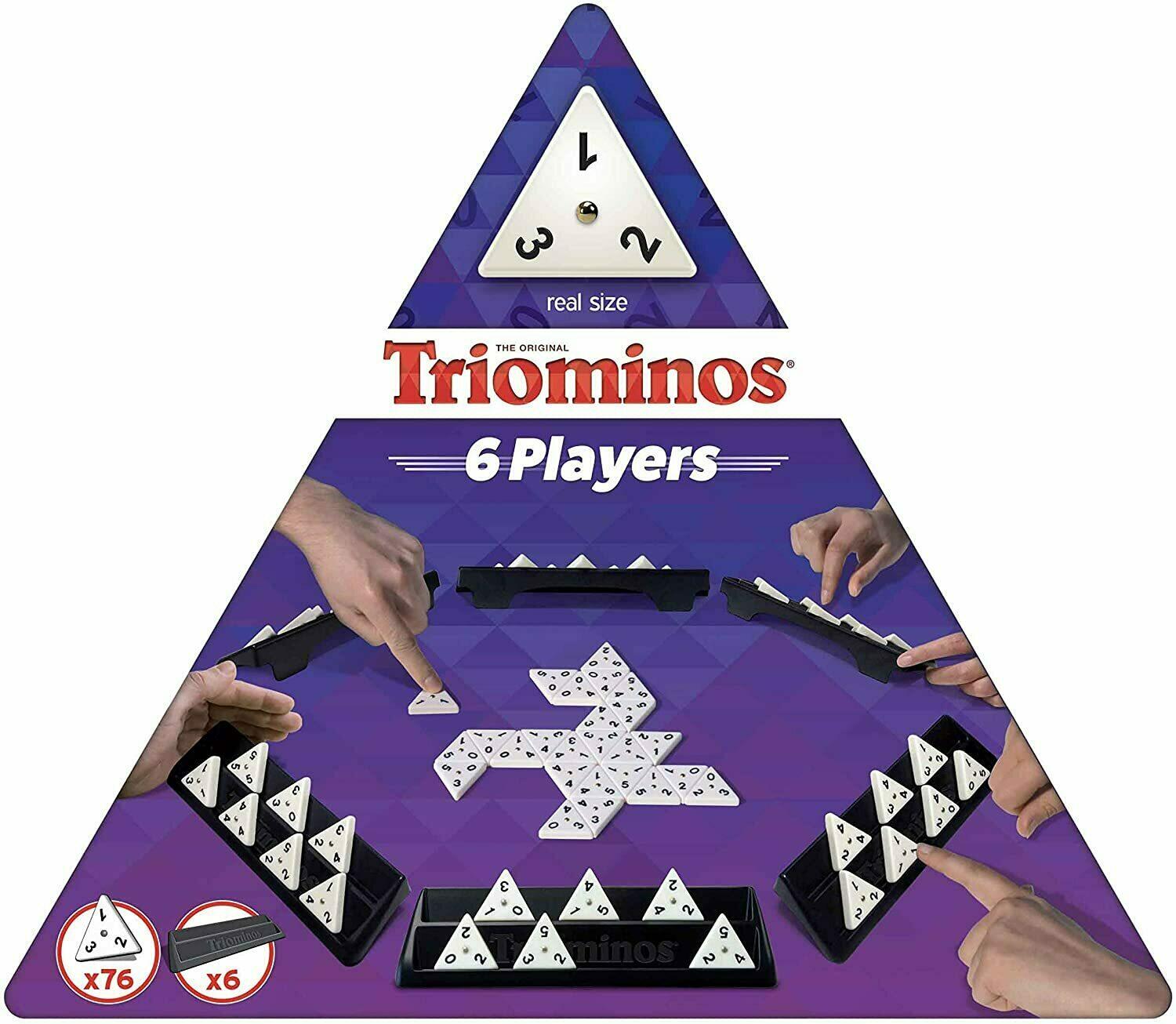 Triominos: 6 Players Back