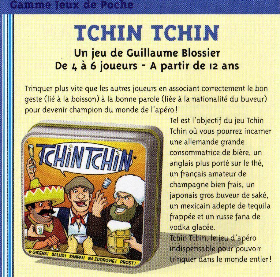 Tchin Tchin 2006 Règle