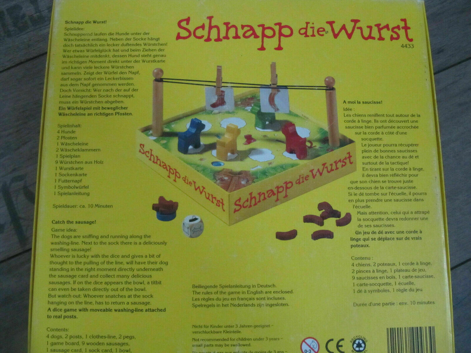 Schnapp die Wurst Back