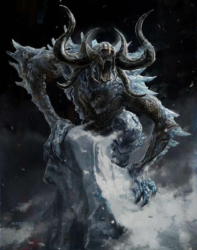 Mythic Battles: Pantheon - Ymir Artwork