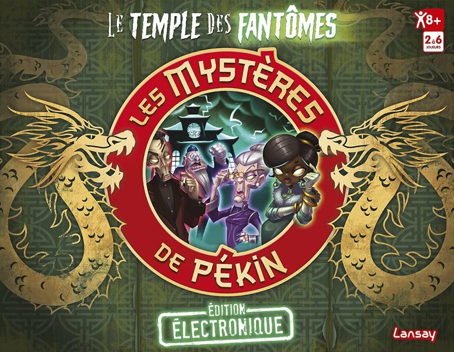 Les Mystères de Pékin: Le Temple des Fantômes Cover
