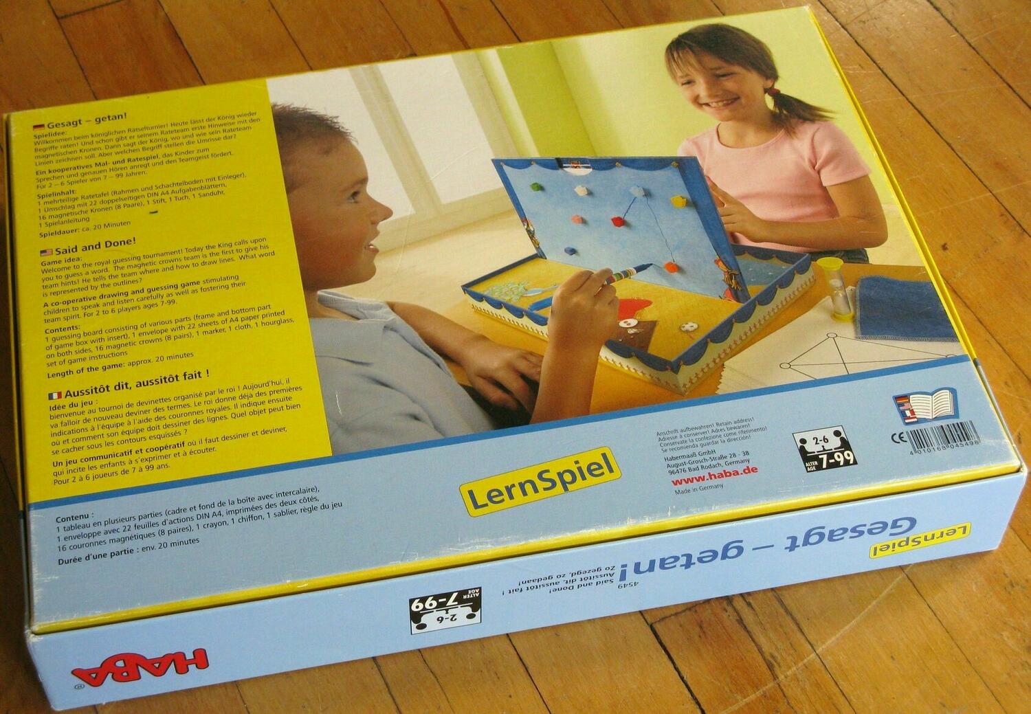 Gesagt - Getan! Back 3d