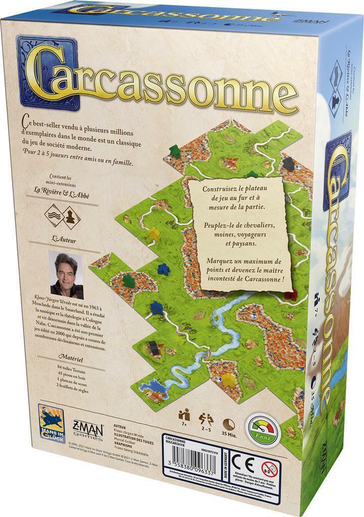 Carcassonne 2022 Back 3d