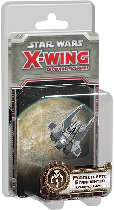 Star Wars: X-Wing - Le Jeu de Figurines - Chasseur stellaire du Protectorat Cover Transparent