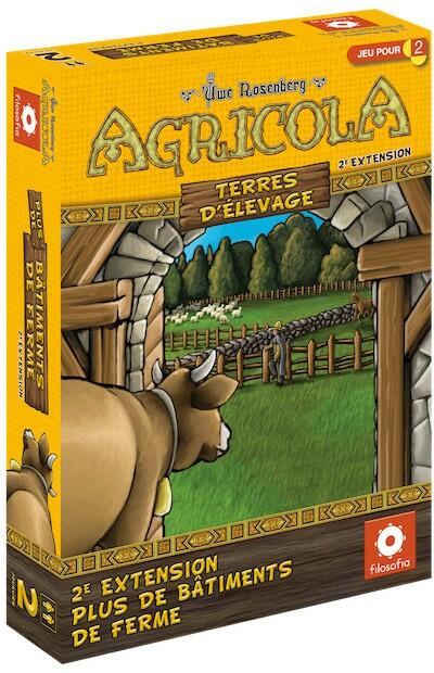 Agricola: Terres d'Élevage - Plus de Bâtiments de Ferme Cover 3d