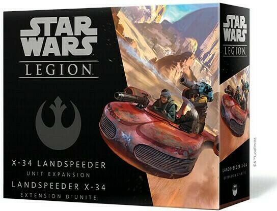 Star Wars: Légion - Landspeeder X-34 Cover 3d