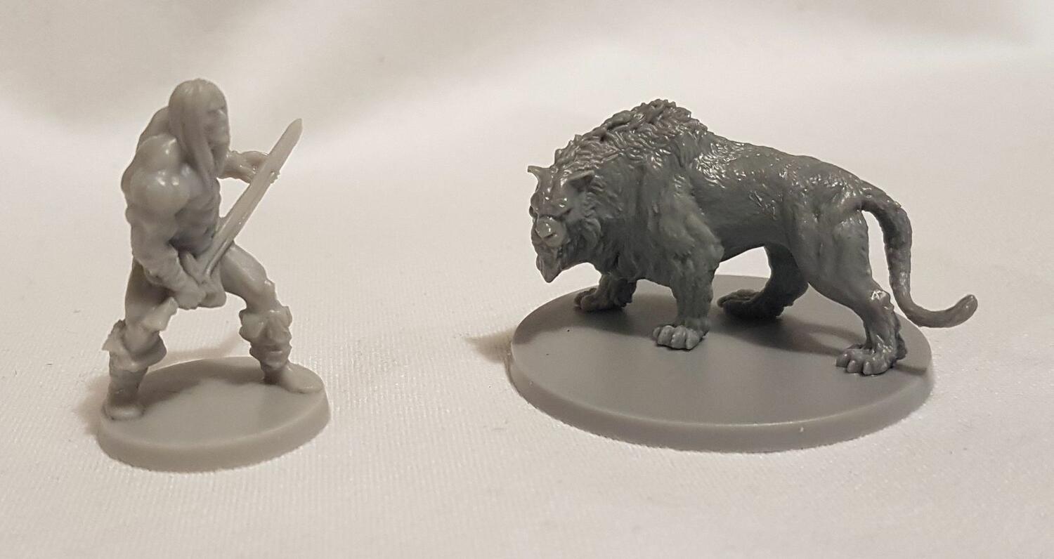 Conan: Tigre à Dents de Sabre Figurines