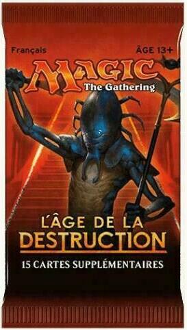 Magic: The Gathering - L'Âge de la Destruction - Booster Cover