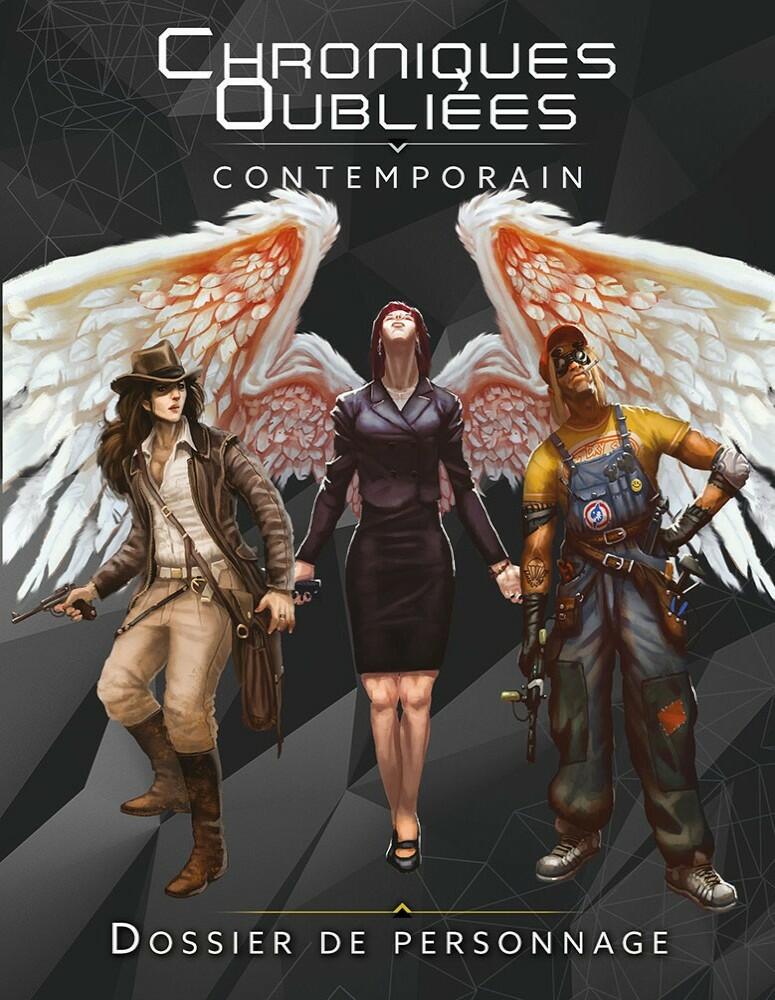 Chroniques Oubliées: Contemporain - Dossier de Personnage Cover