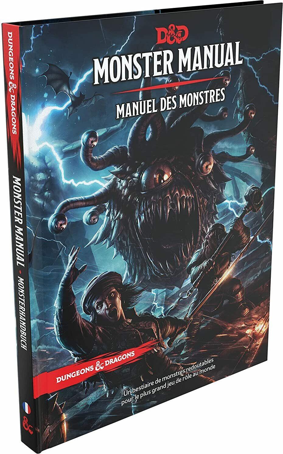 Dungeons & Dragons: Manuel des Monstres Cover 3d