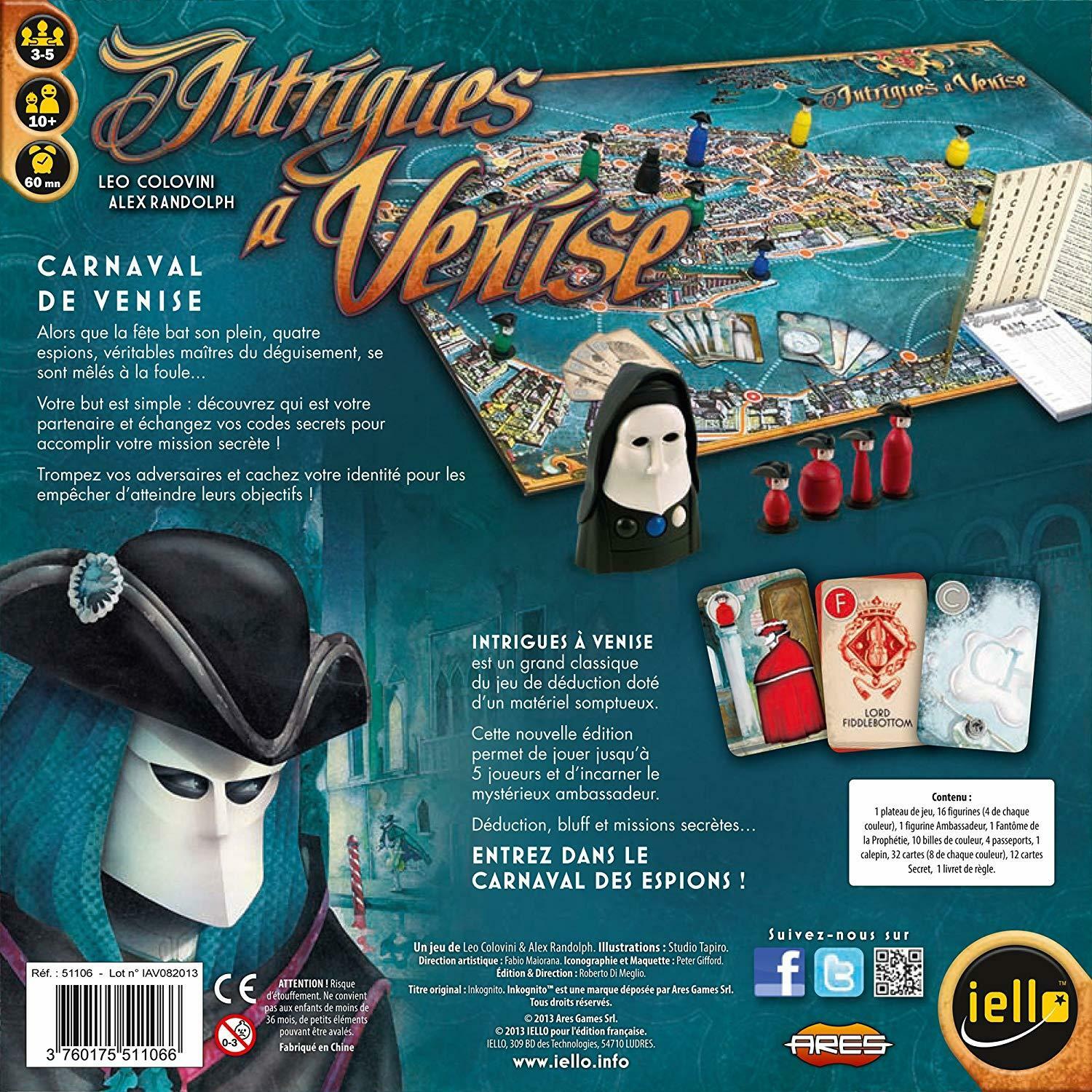 Intrigues à Venise Back