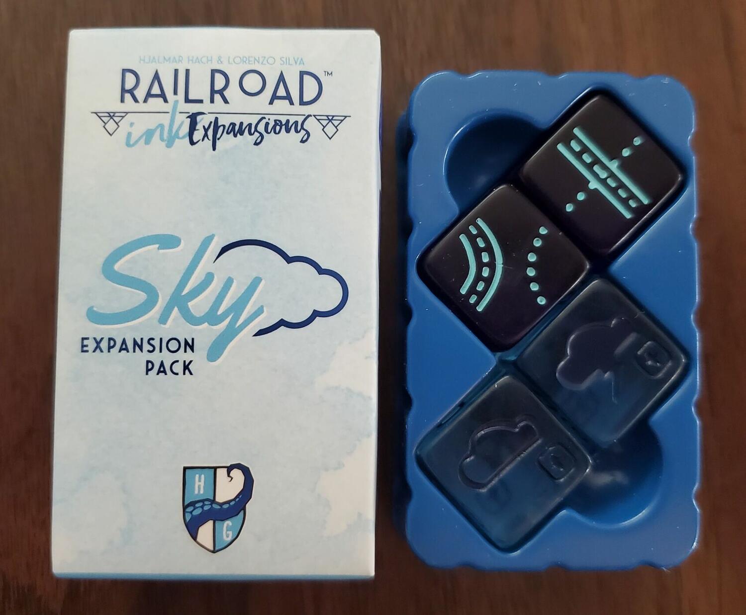 Railroad Ink: Sky Eclate