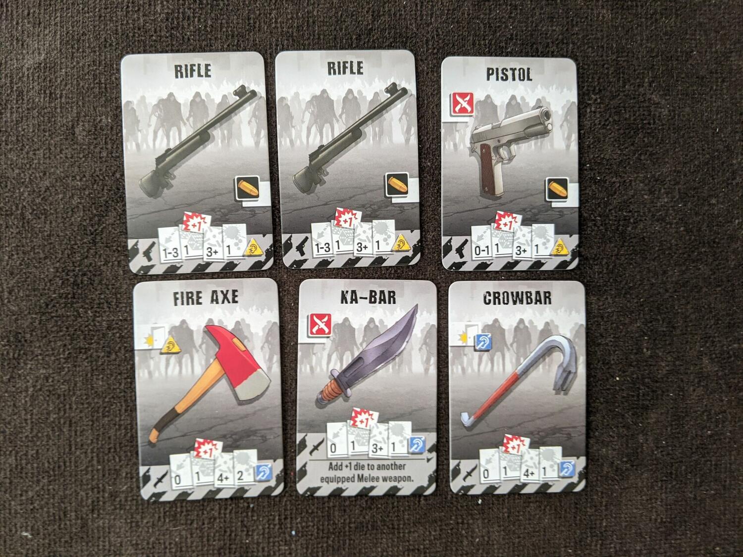 Zombicide: 2nd Édition - Fort Hendrix Cartes