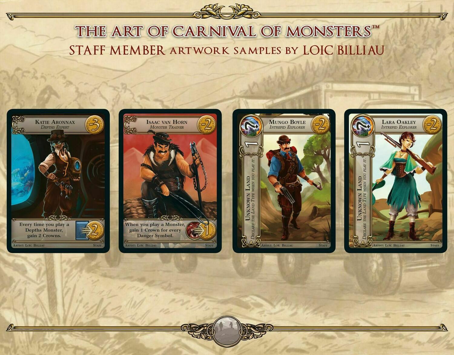 Carnival Of Monsters Cartes