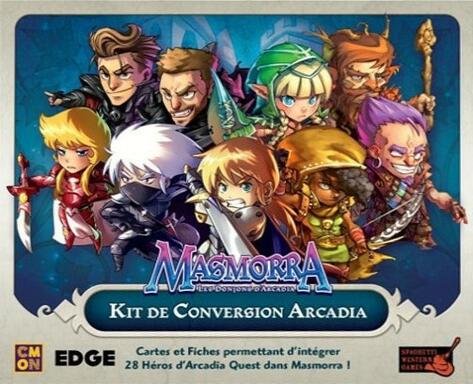 Masmorra: Les Donjons d'Arcadia - Kit de Conversion Arcadia