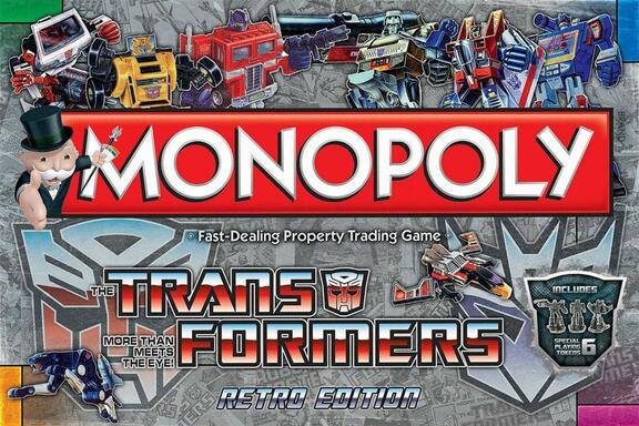 Monopoly: The Transformers - Retro Edition