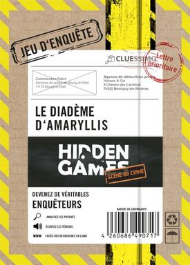 Hidden Games: Affaire n°2 - Le Diadème d'Amaryllis
